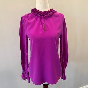 J. Crew 100% Silk Blouse